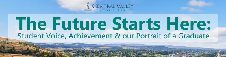 The Future Starts Here: Student Voice, Achievement & our Portrait of a Graduate
